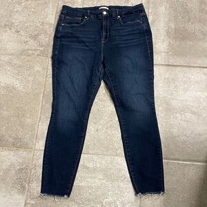 Good American Dark Indigo Skinny Jeans